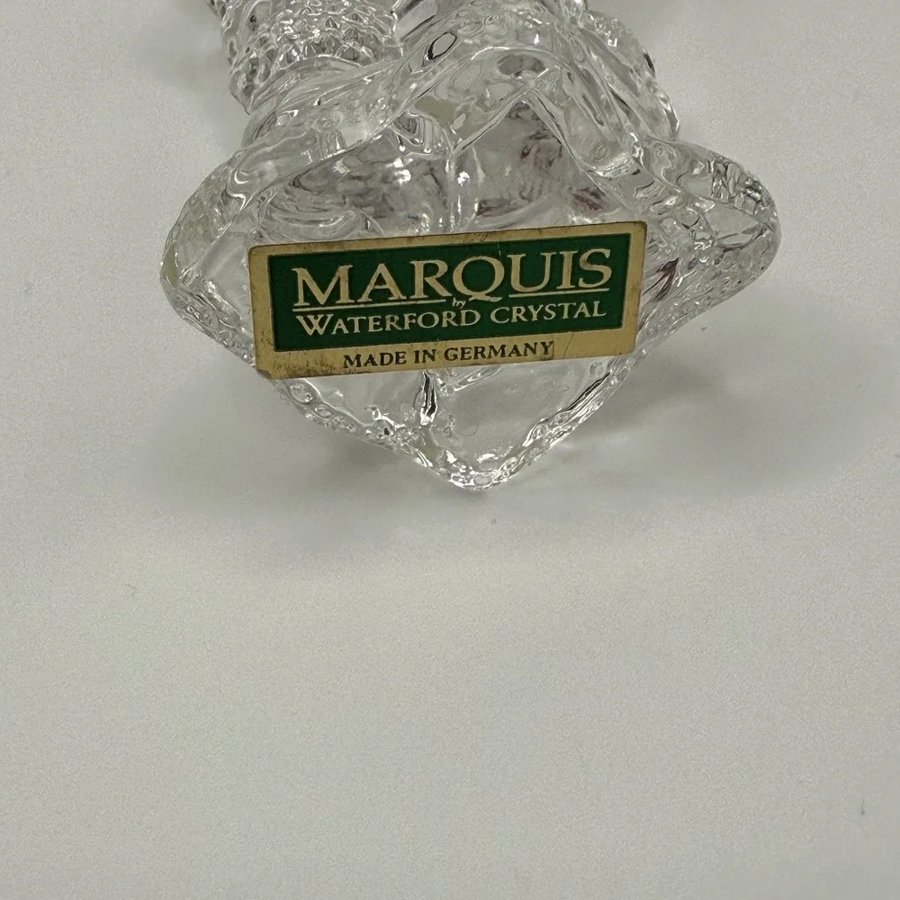 MARQUIS WATERFORD CRYSTAL CHRISTMAS ORNAMENT AMERICAN SANTA 1st in Series No box